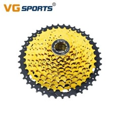 VG Sports 10 Speed 11-42T Cassette Gold Flywheel MTB Bike Part Fit Sram Shimano
