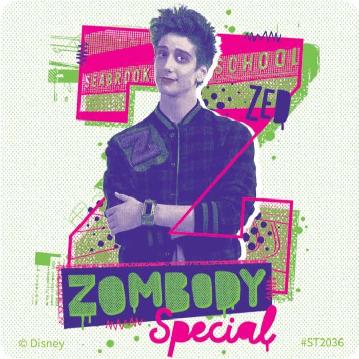 Disney Zombies Stickers x 5 - Birthday Party Favours Zombies 3 Zed Addison Willa — 第 4/4 张图片