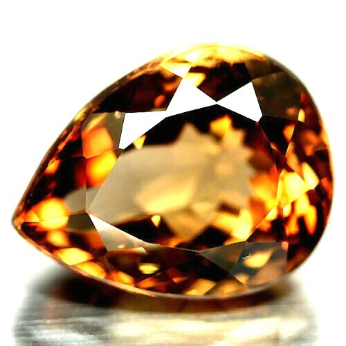 Shola Genuine 34.91 Ct Natural Champagne Topaz GIANT from Brazil - Picture 1 of 3