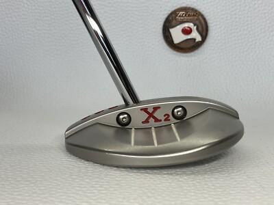 good condition Scotty Cameron Red X three dots center shaft