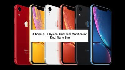 Apple iPhone XR Physical Dual Sim Modification A1984 A2108 Apple iPhone XR Physical Dual Sim Modification A1984 A2108