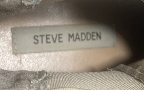 Steve Madden Damen-Chelsea-Boots Howler Plateau sandfarbenes Wildleder US 9 M hellbraunes Leder - Bild 7 von 8