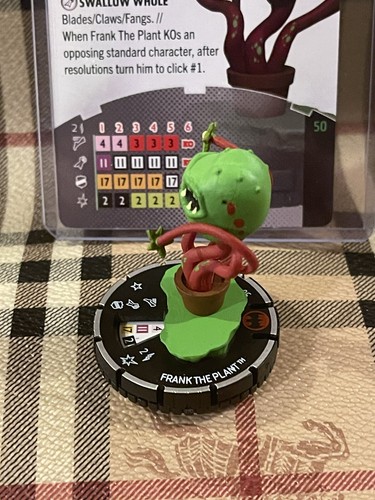 Heroclix Frank The Plant #056 - Super Rare - From Notorious Set - NEW! - Picture 4 of 5