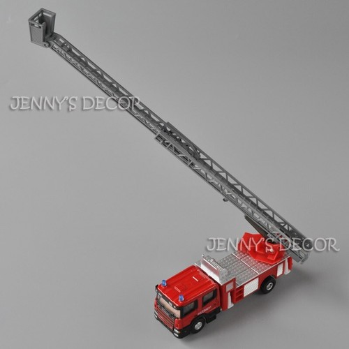 1:72 Scale Diecast Vehicle Model Toy Scania Fire Fighting Truntable Ladder Truck - Picture 4 of 5