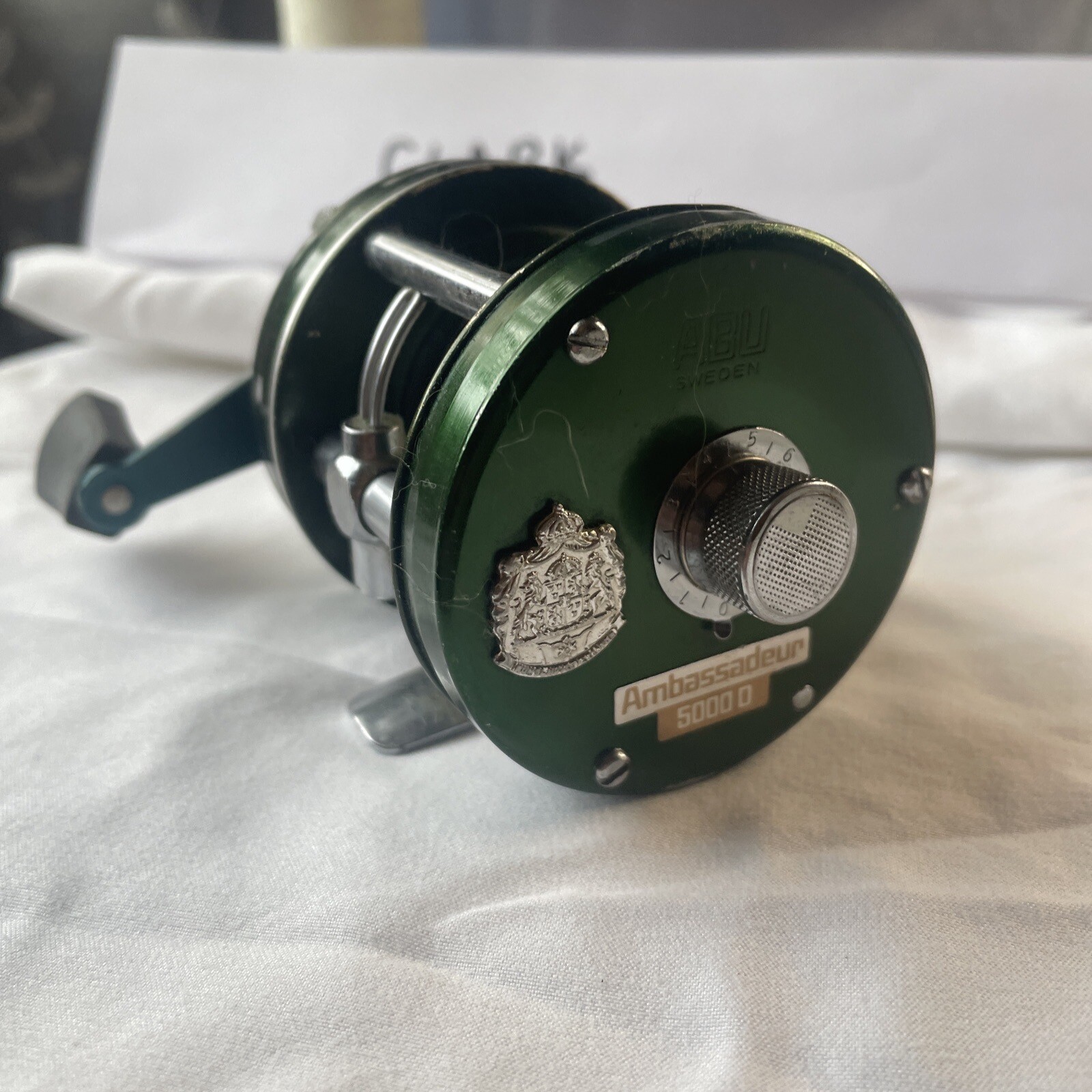 Abu Garcia ambassadeur 5000d Green Nice Reel Don't Miss Out