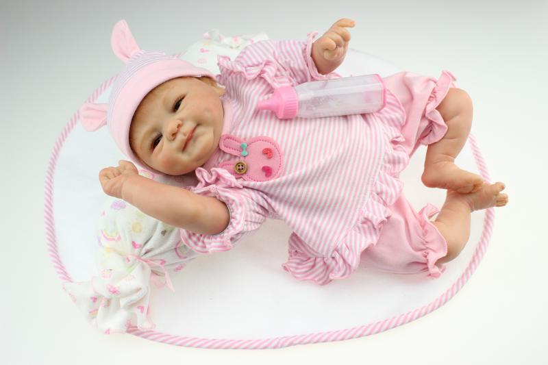 17 CUTE reale dall'aspetto realistico morbido vinile RINATO BABY DOLL Bambini Compleanno Regalo 17 CUTE reale dall'aspetto realistico morbido vinile RINATO BABY DOLL Bambini Compleanno Regalo