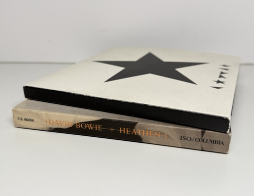 David Bowie Coleccionista Lote de 2 CD Doble Set Heathen & Tri-Fold Black Star - Imagen 7 de 7