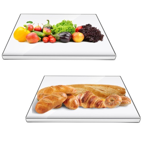 2PC Acrylic Kitchen Cutting Board with Counter Lip Non Slip Countertop Protector - Picture 15 of 15