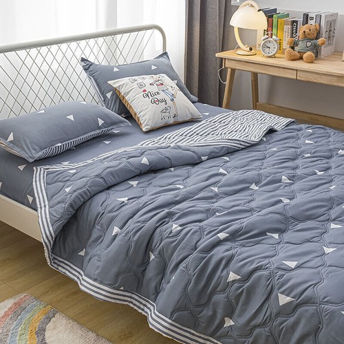 Cool Summer Quilt Washed Microfiber Duvets Breathable Air Conditioning Comforter - Picture 4 of 23