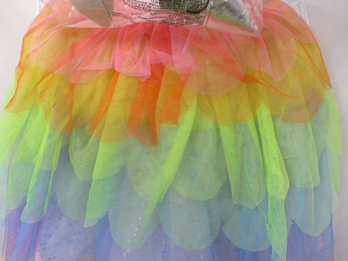 Unicorn Costume Girls 4T-5T Dress Headpiece Light Up Twinkle Stars Hyde Eek - Picture 6 of 11
