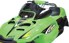 POWERMADD 2001-2002 Panther 440 Arctic Cat COBRA W/S X-LOW BLACK 10.25" A/C ZR3