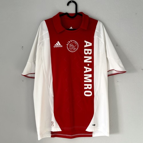 2007 2008 Ajax Niederlande Holland Adidas Vintage Retro Heim Fußball Trikot Shirt - Bild 2 von 9