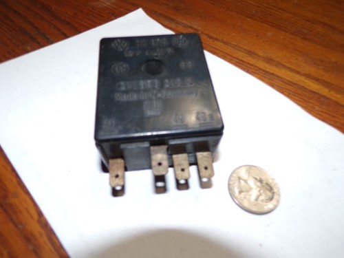 USED OEM GERMAN STRIBEL#SK675 12V 4x21W,VW#211953215C 4-PRONG TURNSIGNAL FLASHER - Picture 5 of 11