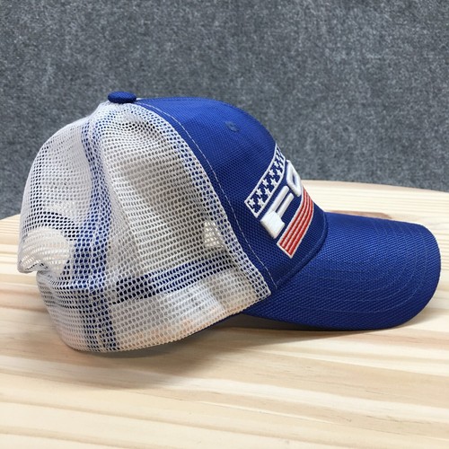 Ford Trucker Hat Mens Blue One Size Adjustable Curved Brim Embroidered Logo - Picture 5 of 13