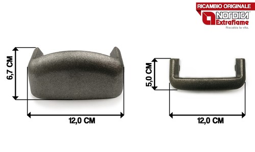 BATTIFIAMMA PER BRACIERE STUFE PELLET NORDICA EXTRAFLAME VIVIANA 7270191 (04166) - Foto 4 di 4