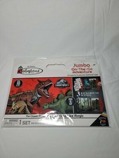 Colorforms Jurassic World Jumbo On-the-Go Adventure Set Park Dinosaur Fold & Go