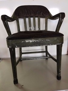 vintage shaw walker mid century aluminum office chair rare model