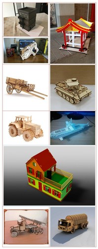 3D DXF CDR of Educational Toys and Scale Models for Laser Engraving & CNC Router - Picture 5 of 8