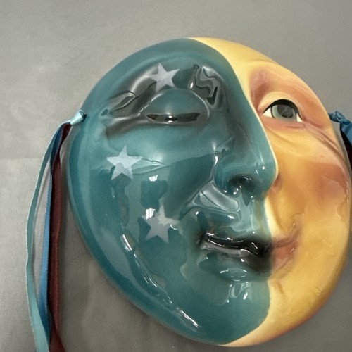 “About Face” Clay Art Ceramic Mask San Francisco Wall Art Home Decor - Picture 3 of 20
