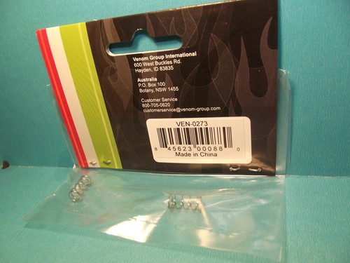 Venom Fork Springs 2pcs Silver 1/8 gpv1 ven 0273 - Picture 2 of 2