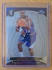 2024-25 Totally Certified Karl Malone Platinum Mirror #186 /75