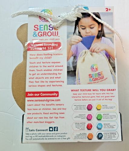 Creative Kids Edades 2+ Sense & Grow Juego de 10 Piezas Una Guía para el Juego Sensorial Nuevo - Imagen 2 de 2