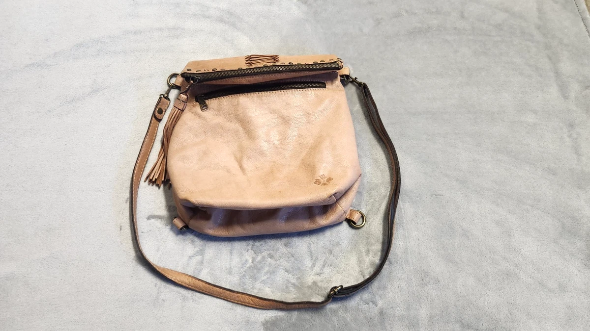 Patricia Nash Washed Denim Luzille Convertible Backpack Patricia Nash Luzille Convertible Backpack - YouTube main image 4