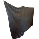 Melin Tregwynt Pure Wool Blanket Grey Woven in Wales 274cm x 244cm