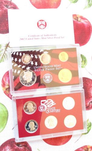 LOT OF 14 U.S. MINT SILVER PROOF SETS 2001 - 2014 with COA's - Picture 5 of 11