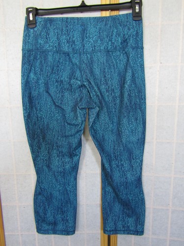Patagonia Common Threads Blue Leggings Polyester/Elastane Woman's Pants M - Picture 3 of 4