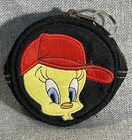 Vintage Warner Brothers Looney Tunes Tweety Bird Coin/Change Purse 1990s Red Hat