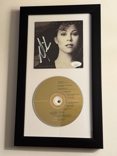 Mariah Carey DAYDREAM Signed FRAMED CD FANTASY ALWAYS BE MY BABY JSA COA