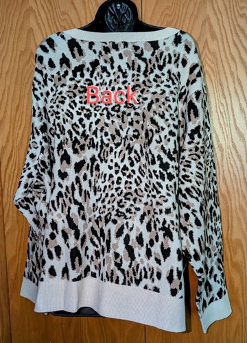 SUÉTER MUJER ANIMAL PRINT. CÁRDIGAN CON BOTONES. COMO CACHEMIRA. By A New Day 4X - Imagen 3 de 10