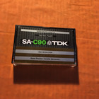 1 x TDK SA-C 90 Cassette ,IEC II/High Position,Top Zustand,1979