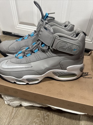 Nike Air Griffey Max 1 Shoes Men's Size 10 Grey Teal 354912 004 Lightly Used - Picture 5 of 16