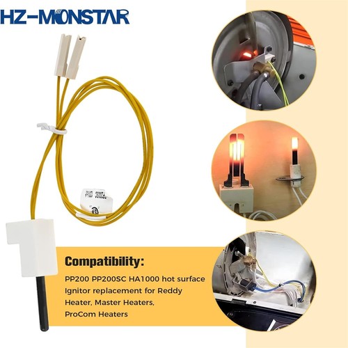 1Pcs PP200SC Silicon Nitride Ignitor Replacement for R35D R55B R110BT Heaters - Picture 1 of 9