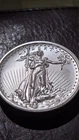 SAINT GAUDENS HIGH RELIEF 2 TROY OZ .999 SILVER BU, TRIBUTE ROUND