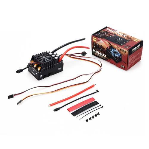 MADMAX-8 V2 SENSORED 1/5 HV ESC 32-BIT 3-8S LiPo 33.6V RC Car Brushless Motor - Picture 8 of 9