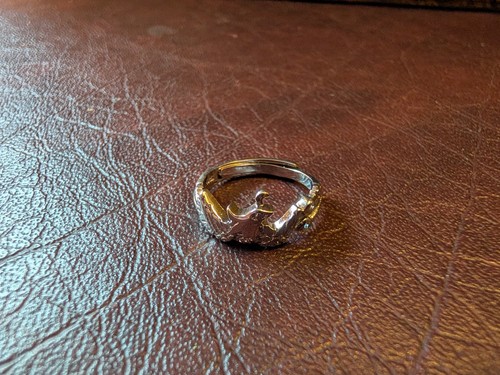 Ring Größe 3,5 Free Size Vogel Abstrakt Sterlingsilber 925 - Bild 5 von 8