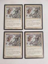 MTG Playset 4x Lashknife Barrier (Planeshift/White/U) - BGM