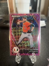 2021 Panini Prizm Draft Picks - Jake Smith #PDP171 Pink Velocity Prizm (RC)