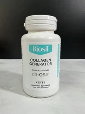 Biosil Collagen Generator Capsules for Hair, Skin, Nails 180 Count Exp 10/26