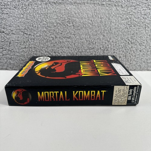 JUEGO PC MORTAL KOMBAT (1992) AKKLAIM CON TATUAJES MK Y FOLLETO DE INSTRUCCIONES - Imagen 5 de 17