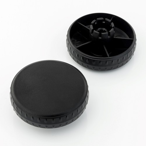 2x Ajuste de asiento rueda de ajuste respaldo negro para FORD FOCUS C-MAX - Imagen 2 de 5