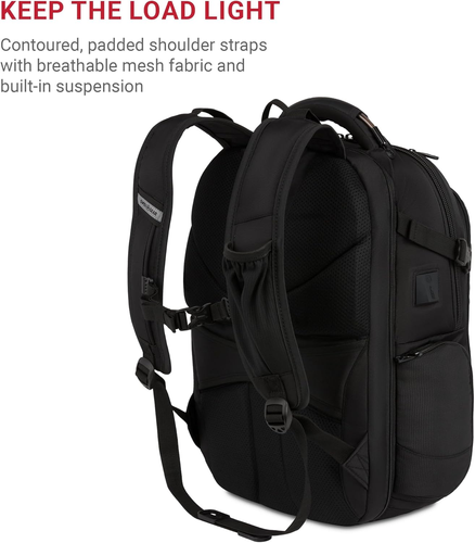 Swissgear Travel Tech Elite Laptop Backpack – Fits Laptops up to 16” – Scansmart - Afbeelding 5 van 12