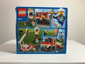 LEGO CITY 60111 Fire Utility Truck - New, Unopened, Sealed Set - Retired - 2016