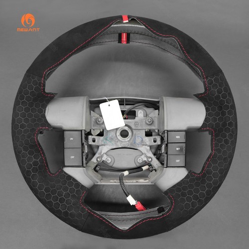 MEWANT Athsuede Steering Wheel Cover for Ford F150 F250 F350 2004 - Picture 6 of 9