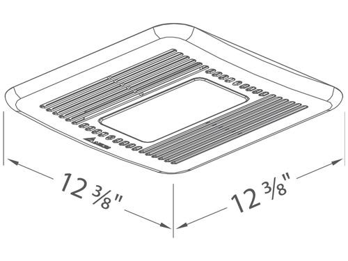 BreezSignature - SIG80-110LED - 80/110 CFM Exhaust Fan/Dimmable LED light/Nig... - Picture 7 of 7