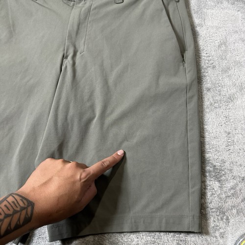 Lululemon Herren 31 grün Commission klassische Passform Shorts 10" sportliche Leistung - Bild 2 von 8