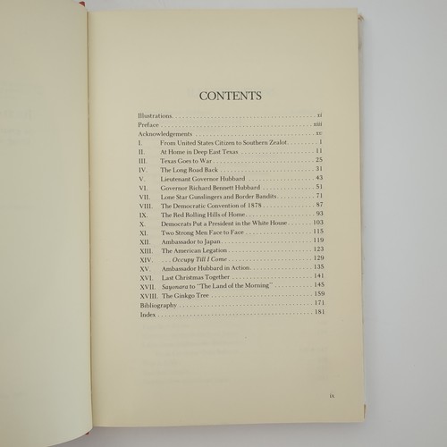 Richard Bennett Hubbard An American Life TX First Edition Hardcover Book Turner - Picture 10 of 24